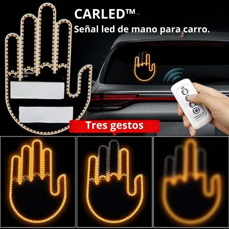 CarLed™  - Señal led de mano para carro.