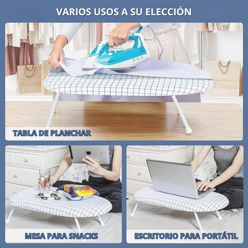 SuperPlanchadora™ - Mesa de planchar portable y plegable