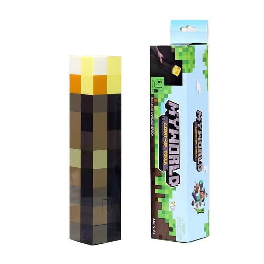 LightMinecraft™ - Lámpara De Antorcha De Minecraft MultiColor