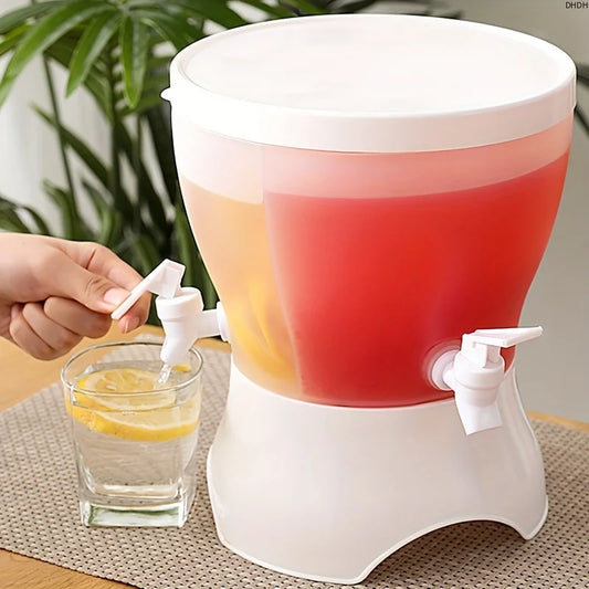 Refreska™ - Dispensador de bebidas con 3 compartimentos / 5.2 Litros