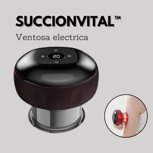 SucciónVital™ - Ventosa eléctrica alivio inmediato para dolores